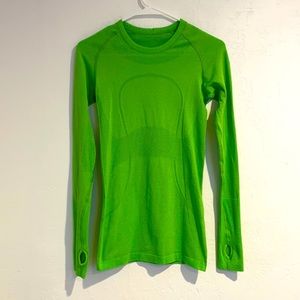 EUC Lululemon Run Swiftly Tech L/S
Frond Green 6